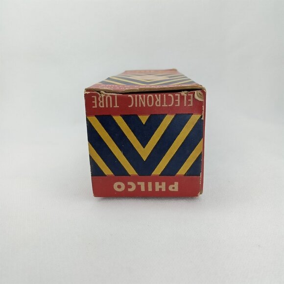 Mid Century Electronic Tube With Box Philco Model 6DQ6A NOS NIB 1950s - Picture 12 of 12